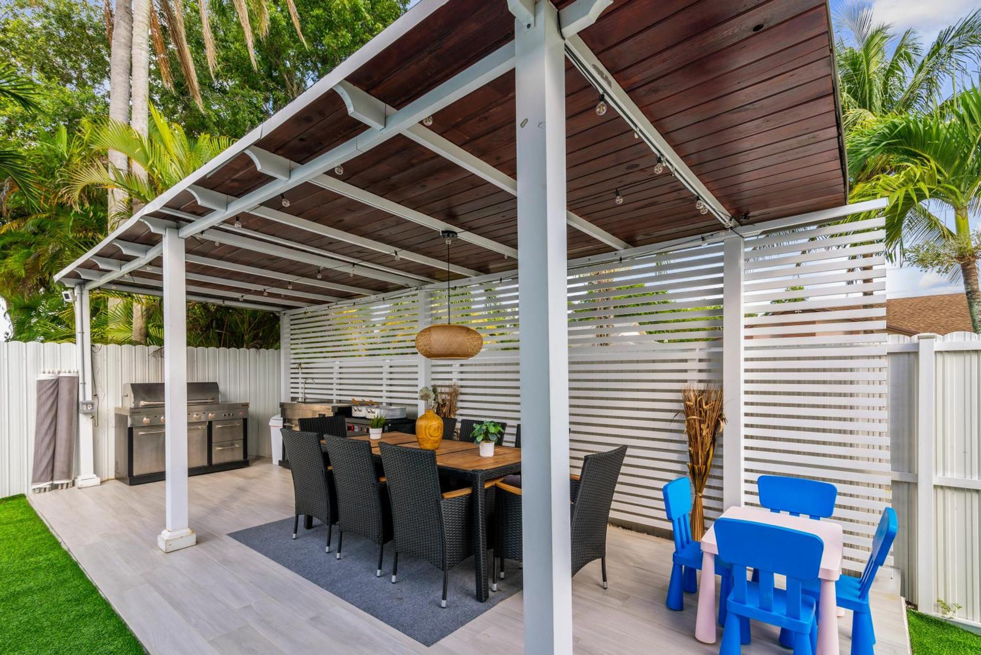 Miami Luxury House W Heated Pool & Jacuzzi Villa ภายนอก รูปภาพ