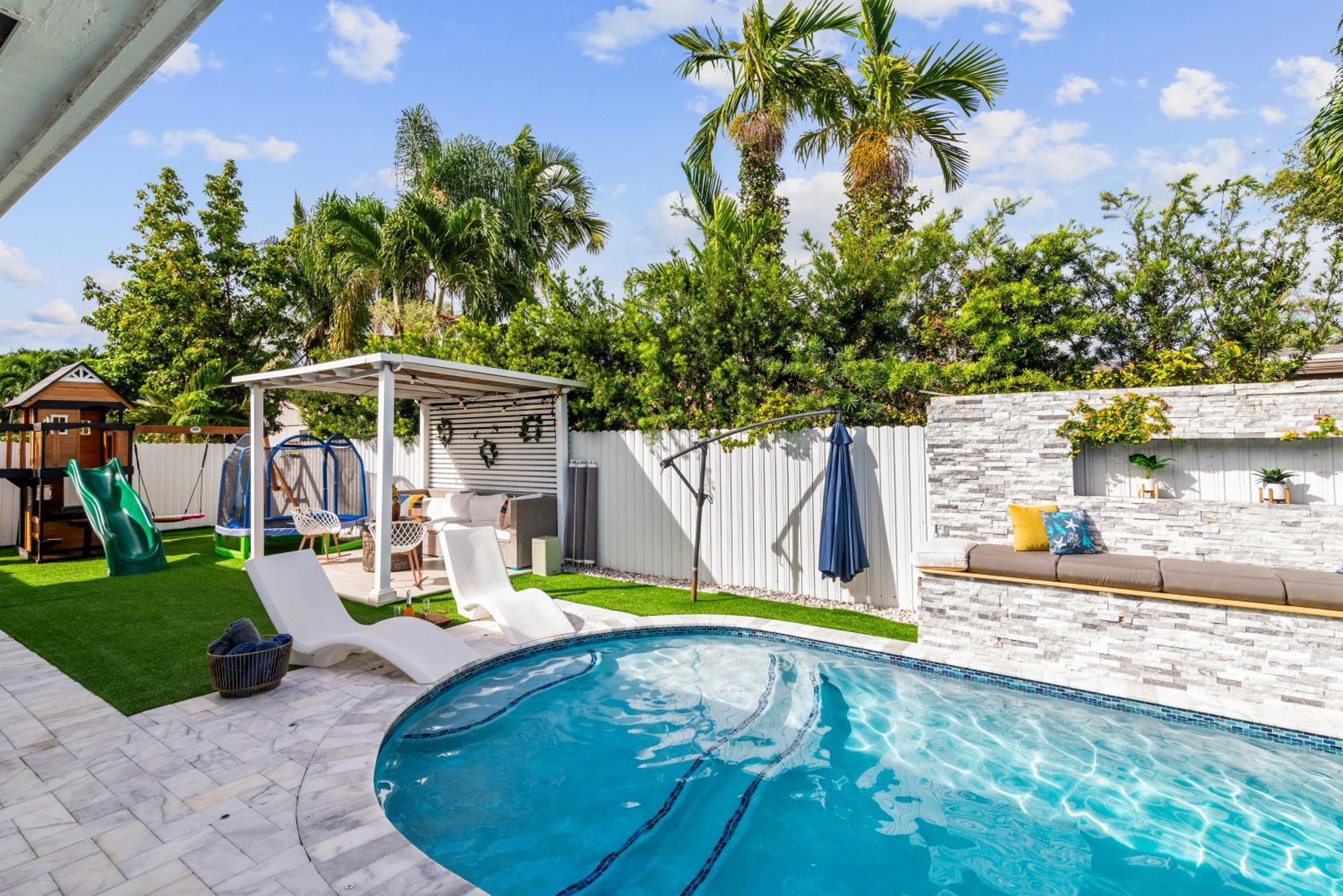 Miami Luxury House W Heated Pool & Jacuzzi Villa ภายนอก รูปภาพ
