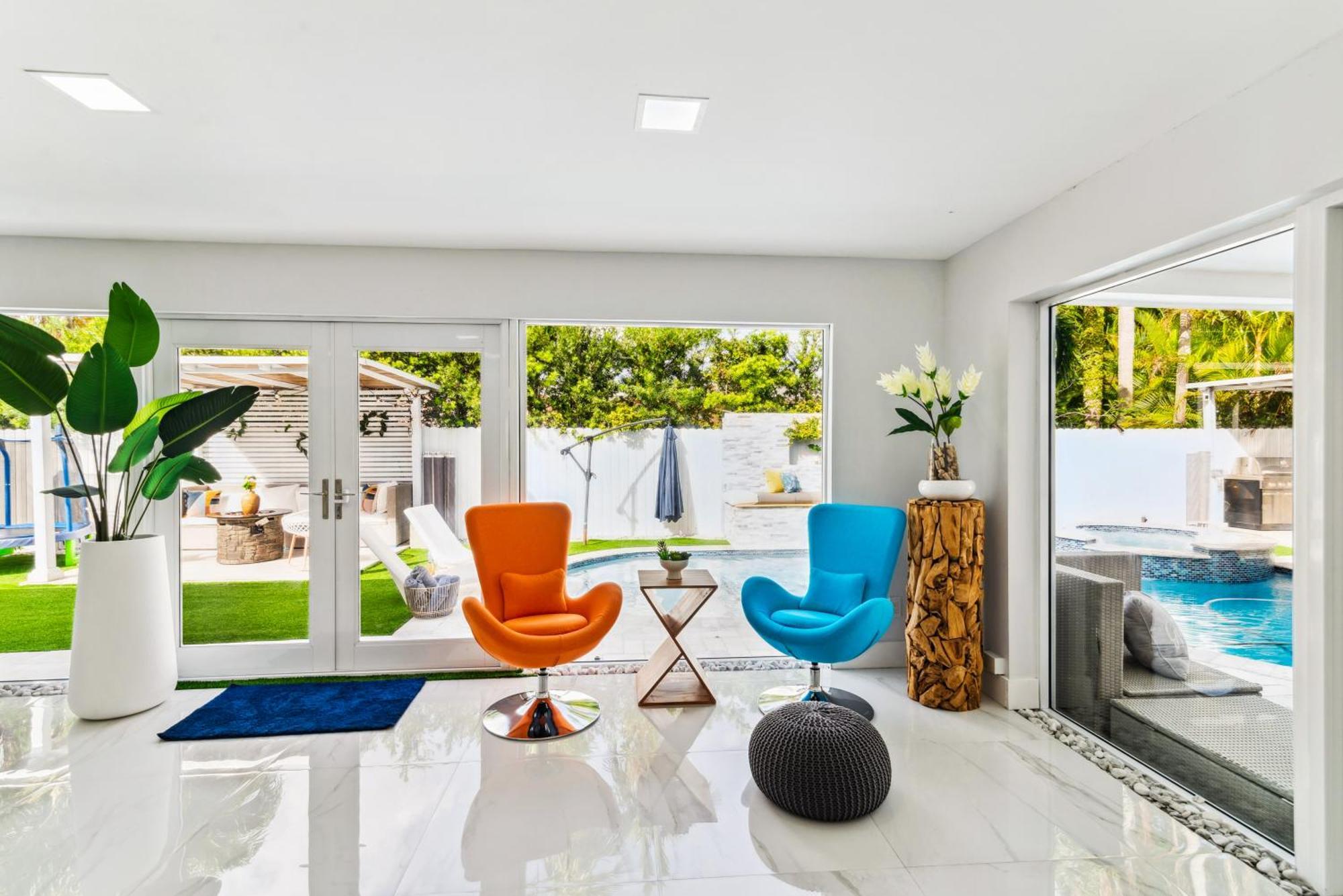 Miami Luxury House W Heated Pool & Jacuzzi Villa ภายนอก รูปภาพ
