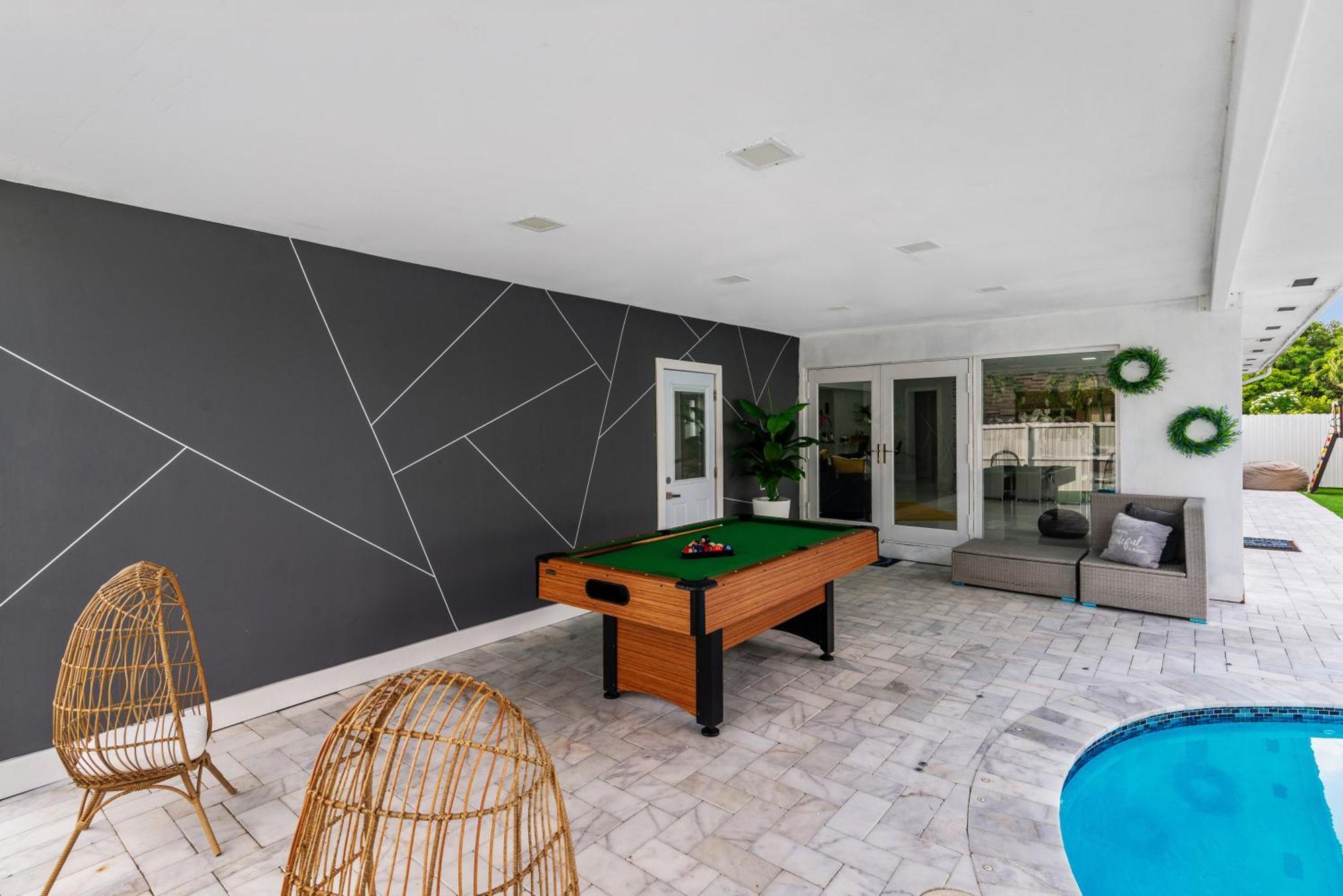 Miami Luxury House W Heated Pool & Jacuzzi Villa ภายนอก รูปภาพ